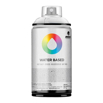 Montana Water Based Spray 300 ml Semi-Transparent White