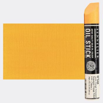 Sennelier Extra Fine Solid Oil Stick - Permanent Orange Yellow, 38ml