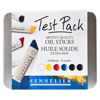Sennelier Artists' Quality Mini Oil Sticks Test Pack of 6