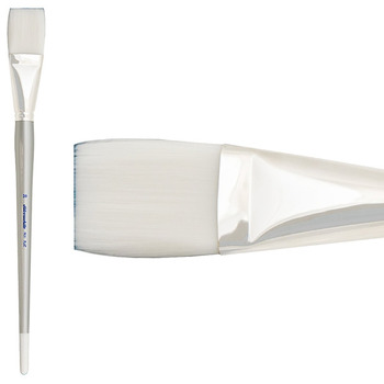 Silver Brush Silverwhite® Synthetic Long Handle Brush Series 1501 Flat #16