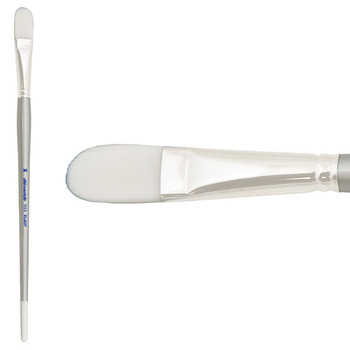 Silver Brush Silverwhite® Synthetic Long Handle Brush Series 1503 Filbert #10