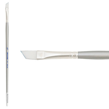 Silver Brush Silverwhite® Synthetic Long Handle Brush Series 1506 Angular 3/8"