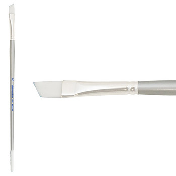 Silver Brush Silverwhite® Synthetic Long Handle Brush Series 1506 Angular 1/2"