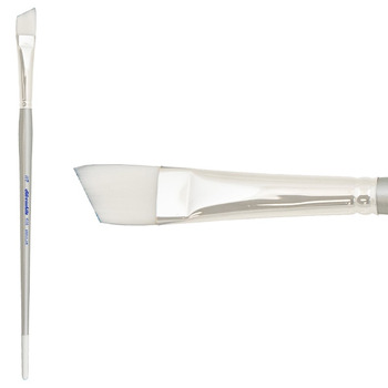 Silver Brush Silverwhite® Synthetic Long Handle Brush Series 1506 Angular 3/4"