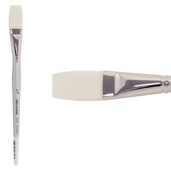 Silver Brush Silverwhite® Short Handle Brush Stroke 3/4"