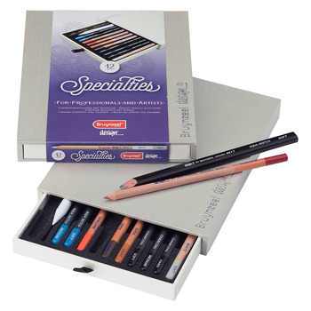 Bruynzeel Design Specialties Drawing Pencil Box Set of 12