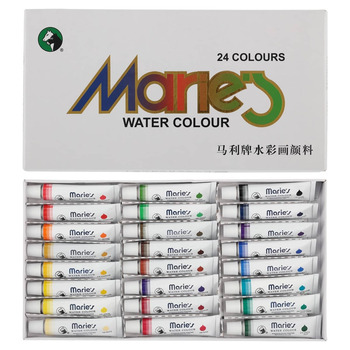 Maries Watercolor Set of 24, 12ml Tubes
