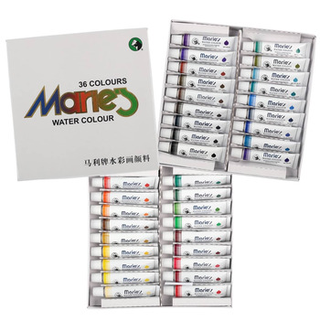 Maries Watercolor Set of 36, 12ml Tubes