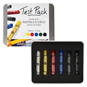 Sennelier Extra Soft Pastel Test Pack of 6