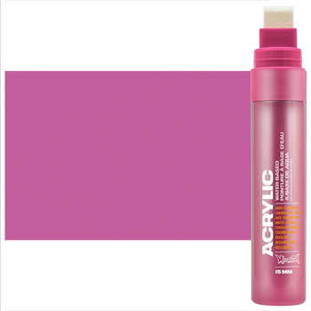 Montana Acrylic Paint Marker 15mm (Chisel) - Shock Pink