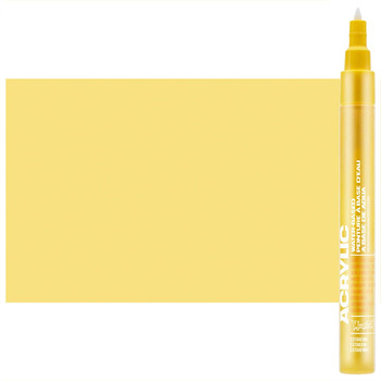 Montana Acrylic Paint Marker 0.7mm (Extra Fine) - Shock Yellow Light