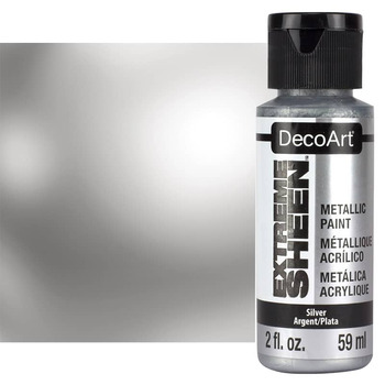 DecoArt Extreme Sheen Metallic Paint 2oz Silver