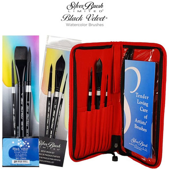 Silver Brush Black Velvet® Watercolor Brush Sets