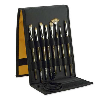 Silver Brush Monza&reg; Synthetic Mongoose (Set of 12)