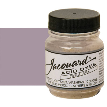 Jacquard Acid Dye - Silver Gray, .5 oz