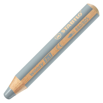 Stabilo Woody Colored Pencil, Silver