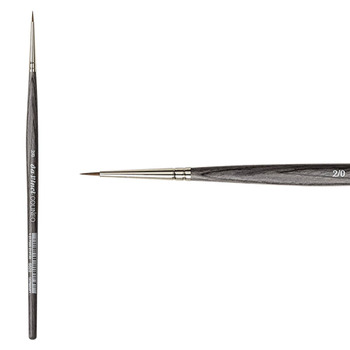 Da Vinci Colineo Series 5522 Synthetic Kolinsky Brush, Size 2x0 Round