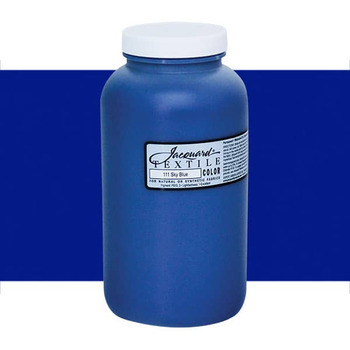 Jacquard Permanent Textile Color Quart Jar - Sky Blue