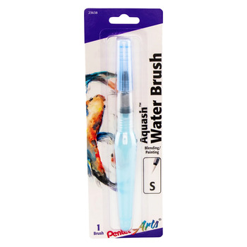 Pentel Aquash Water Brush Pen, Fine Point Small