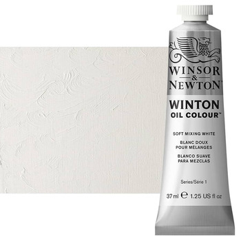 Winton Oil Color - Soft Mixing White, 37ml Tube