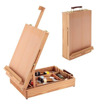Table Easel and Sketch Box Oiled Beechwood, Soho