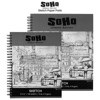 SoHo Sketch Paper Pads