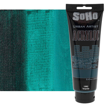 SoHo Urban Artists Heavy Body Acrylic - Turquoise, 250ml