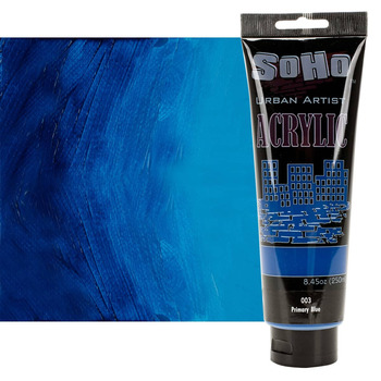 SoHo Urban Artists Heavy Body Acrylic - Primary Blue, 250ml