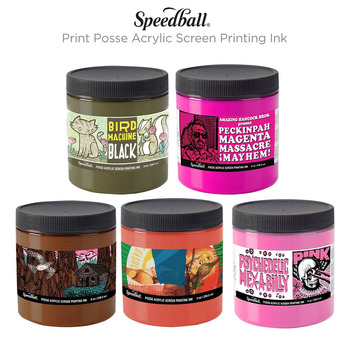 Speedball Print Posse Acrylic Screen Printing Ink
