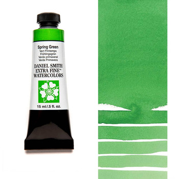 Daniel Smith Extra Fine Watercolor - Spring Green, 15 ml Tube