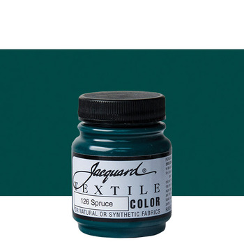 Jacquard Permanent Textile Color 2.25 oz. Jar - Spruce