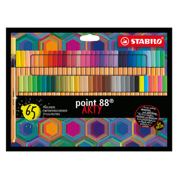 Stabilo Point 88 Arty Wallet Fineliner Color Pens Set