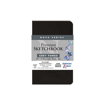 Stillman & Birn Nova Series 3.5X5.5 Softbound Grey Sketch
