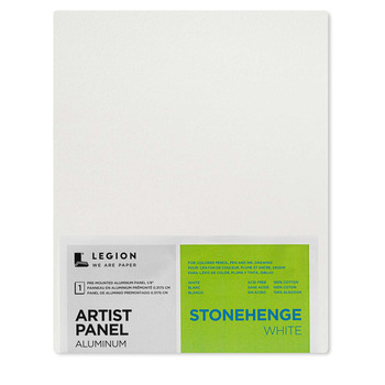 Stonehenge Aluminum Artist Panel 250gsm - 9" x 12" White