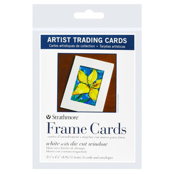 Strathmore Artist Trading Card Frames Pack, 6 Cards w/ Envelopes