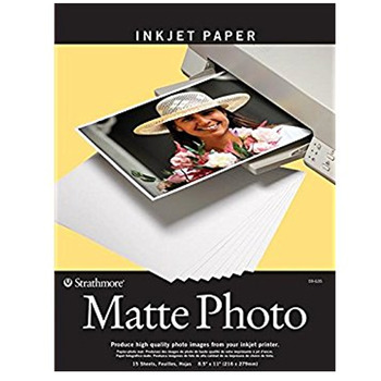 Strathmore Artist Inkjet Papers Digital Matte Photo Paper 4x6" 24 Sheet Pack