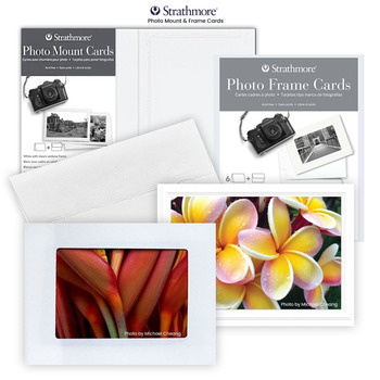 Strathmore Photo Mount & Photo Frame Cards w/ Envelopes
