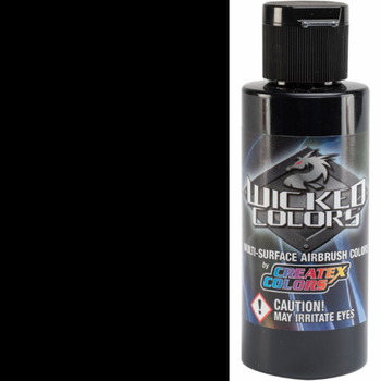 Wicked Air Airbrush Colors Detail Black 2oz