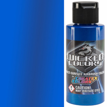 Wicked Air Airbrush Colors Pearlized Blue 2oz