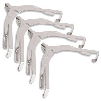 Swiss Corner Clips, Pack of 4 Clips
