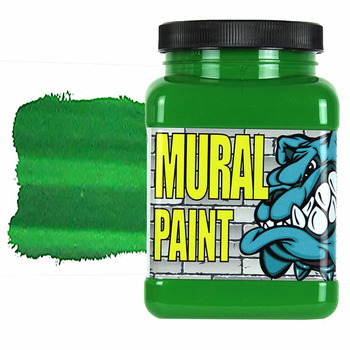 Chroma Acrylic Mural Paint - T-Rex (Brilliant Green), 16oz