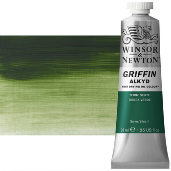 Winsor & Newton Griffin Alkyd Fast-Drying Oil Color - Terre Verte, 37ml Tube