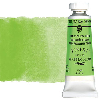 Grumbacher Finest Artists' Watercolor 14 ml Tube - Thalo Yellow Green