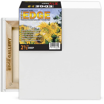 The Edge All Media Cotton Deluxe Stretched Canvas 2-1/2" Deep