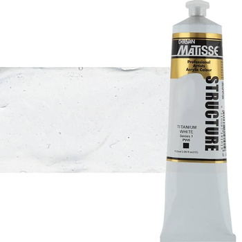 Matisse Structure Acrylic Colors Titanium White 150 ml