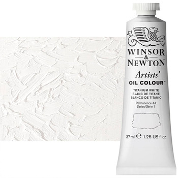 Winsor & Newton Artists' Oil Color - Titanium White, 37ml Tube