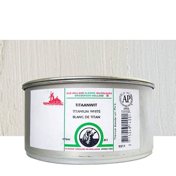 Old Holland Oil Color - Titanium White, 475ml Can
