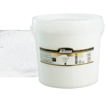 Matisse Structure Acrylic 4 Liter Jar - Titanium White