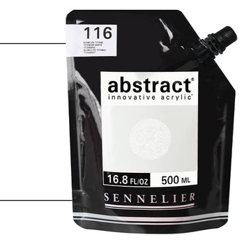 Sennelier Abstract Acrylics Titanium White 500 ml