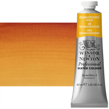 Winsor & Newton Professional Watercolor - Transparent Gold Deep, 37ml Tube
